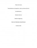 Termodinámica: temperatura, calor y primera ley de la termodinámica