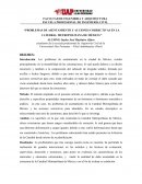 PROBLEMAS DE ASENTAMIENTO Y ACCIONES CORRECTIVAS EN LA CATEDRAL METROPOLITANA DE MÉXICO