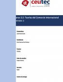 Teorías del Comercio Internacional