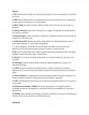 Glosario Macroeconomia