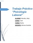 TP Psicologia laboral
