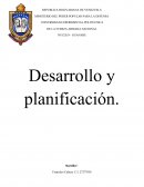 Desarrollo y planificación