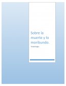 Sobre la muerte y lo moribundo