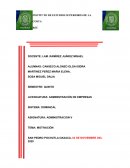 ¿Qué es la motivación?