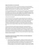 Impacto del cartelismo en la comunicación