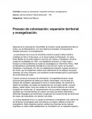 Actividad: proceso de colonización: expansión territorial y evangelización