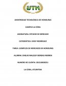 EJEMPLOS DE MERCADOS EN HONDURAS
