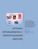 CONTEXTUALIZACIÓN. OBJETIVOS