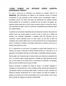 Como vivimos las virtudes desde nuestra experiencia propia?