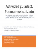 POEMA MUSICALIZADO