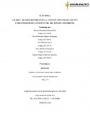 ESCRITO – HECHOS HISTÓRICOS DE LA CONSTITUCIÓN POLÍTICA DE 1991 Y ORGANIGRAMA DE LA ESTRUCTURA DEL ESTADO COLOMBIANO