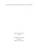 LA TECNOLOGÍA COMO MEDIO DE EXPRESIÓN DE LA CULTURA ROCK