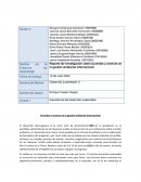 Reporte de investigación sobre acuerdos y avances en la gestión ambiental internacional