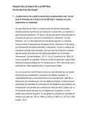 Impacto De La Guerra De Los Mil Días