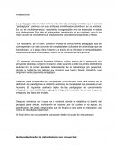 Pedagogías por proyectos