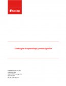 Estrategias de aprendizaje y metacognición