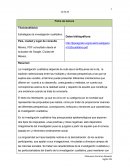 Estrategias de investigación cualitativa