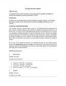 Energía térmica del carbón