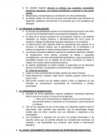 PRINCIPIOS Y ESTRATEGIAS METODOLÓGICAS EN ED. INFANTIL. Página 2