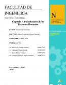 Planificación de los Recursos Humanos