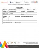 DIRECCIÓN ACADÉMICA Formato de entrega de evidencias