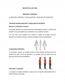 REPORTE DE LECTURA MECÁNICA CORPORAL