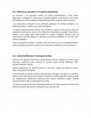 Diferencias culturales en el espíritu empresarial