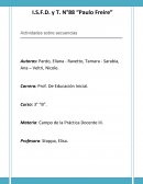 Secuencia didáctica sobre el dengue