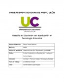 Impacto del uso de la Tecnología en Aprendizaje