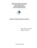 ANÁLISIS DEL SISTEMA ECONÓMICO DE VENEZUELA