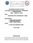 Tecnologia de la informacion y telecomunicacion