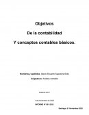 Objetivos De la contabilidad Y conceptos contables básicos