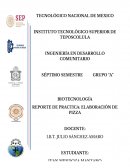 Reporte de practica (PIZZA)