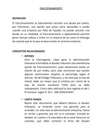 Fraccionamiento. Página 2