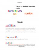 PROYECTO TALLER DE ARQUITECTURA PARA NIÑOS
