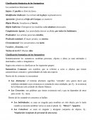 Clasificación Sintáctica de los Sustantivos