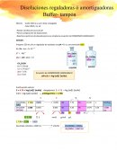Disoluciones reguladoras ó amortiguadoras. Buffer -tampón