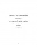 CONTROL ESTADÍSTICO DE PROCESOS