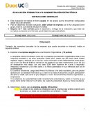 Administracion estrategica Oro blanco