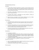 Recomendaciones Químicos