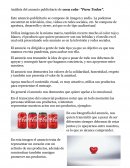 Análisis del anuncio publicitario de coca cola- "Para Todos"