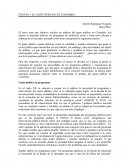 ENSAYO 3 EL GASTO PUBLICO EN COLOMBIA