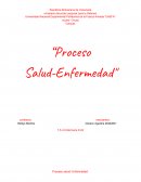 Proceso salud - enfermedad