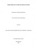 Trabajo análisis de la constitución política de Colombia