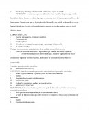 Psicología y Psicología del Desarrollo: definición y objeto de estudio