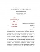 Importancia de la quimica Covid-19