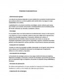 Terminos fundamentales de la administracion