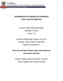 Intercambio de informacion efectiva