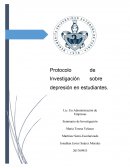 INCIDENDIA DE DEPRESIÓN Y SU REPERCUCION ACADEMICA EN LOS ESTUDIANTES DE LA FACULTAD DE ADMINISTRACION DE EMPRESAS BUAP