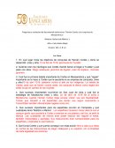 Preguntas a contestar del documental sobre tema: “Hernán Cortés y la conquista de Mesoamérica”